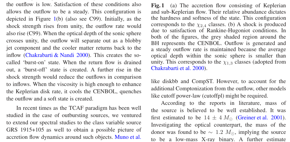 Flow configurations associated with chi subclasses of GRS 1915+105
